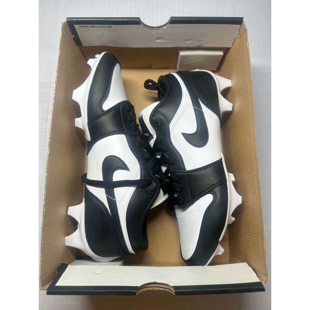 Nike Air Jordan 1 Low TD Panda Cleat FJ6245 100 Size 13 New/No Lid